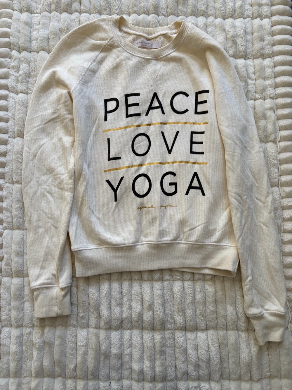 Spiritual Gangster Cream sweatshirt